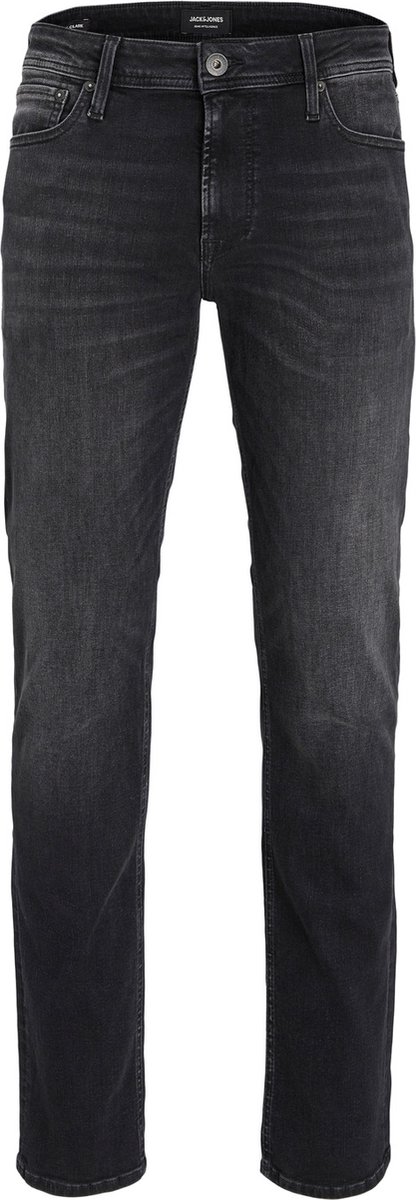 jeans, denim, zwart, straight, ritssluiting