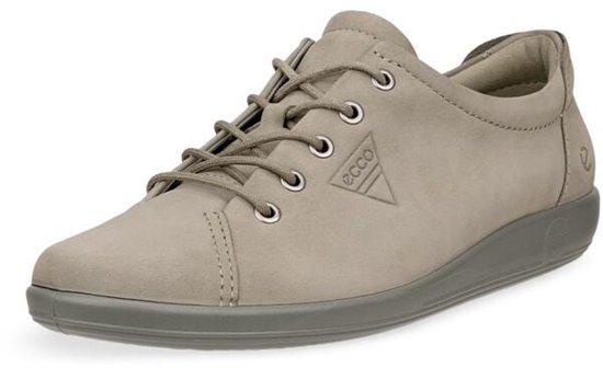 sneaker, grijs, suède, veter, luxe bekleding