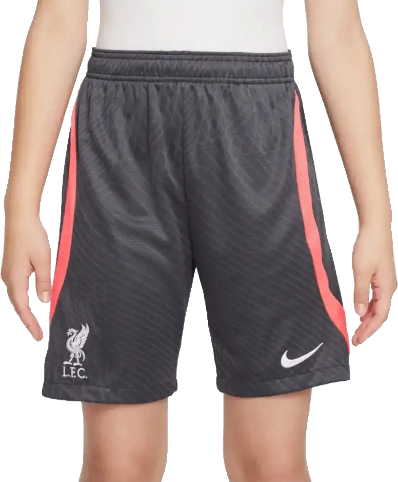 Nike - Maat S (kinder) 128-137 - Liverpool FC 23/24 Strike Kids' Voetbalshorts - Grijs