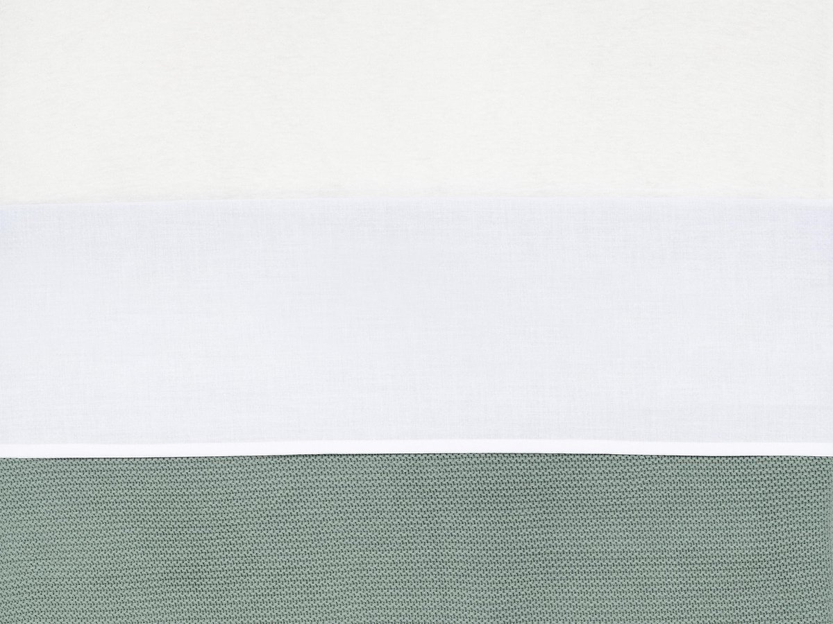 Jollein Baby Laken Ledikant 120x150cm - Wit Woondecoratie, Linnen, Servet