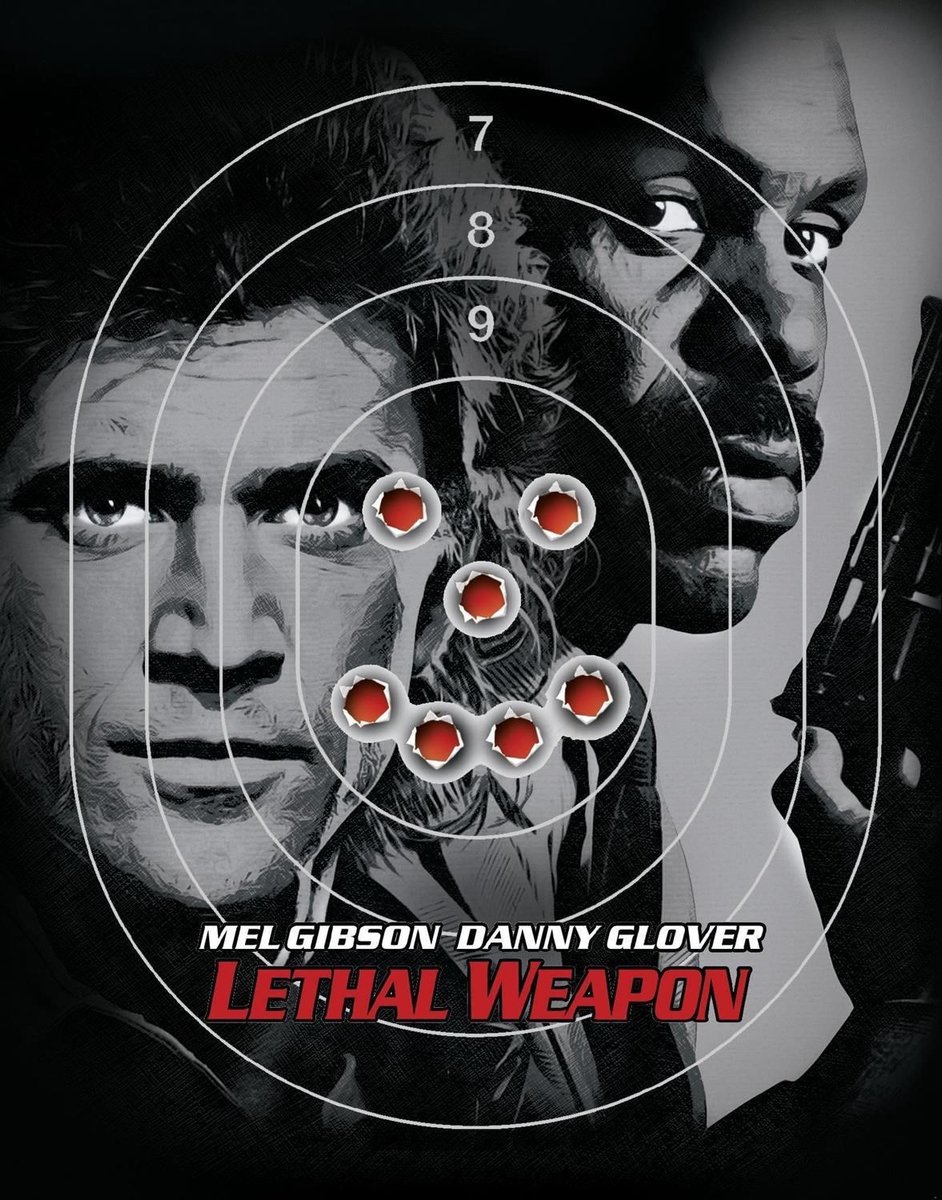 pistool, doelgerichte, kogel, kogelring, filmposter