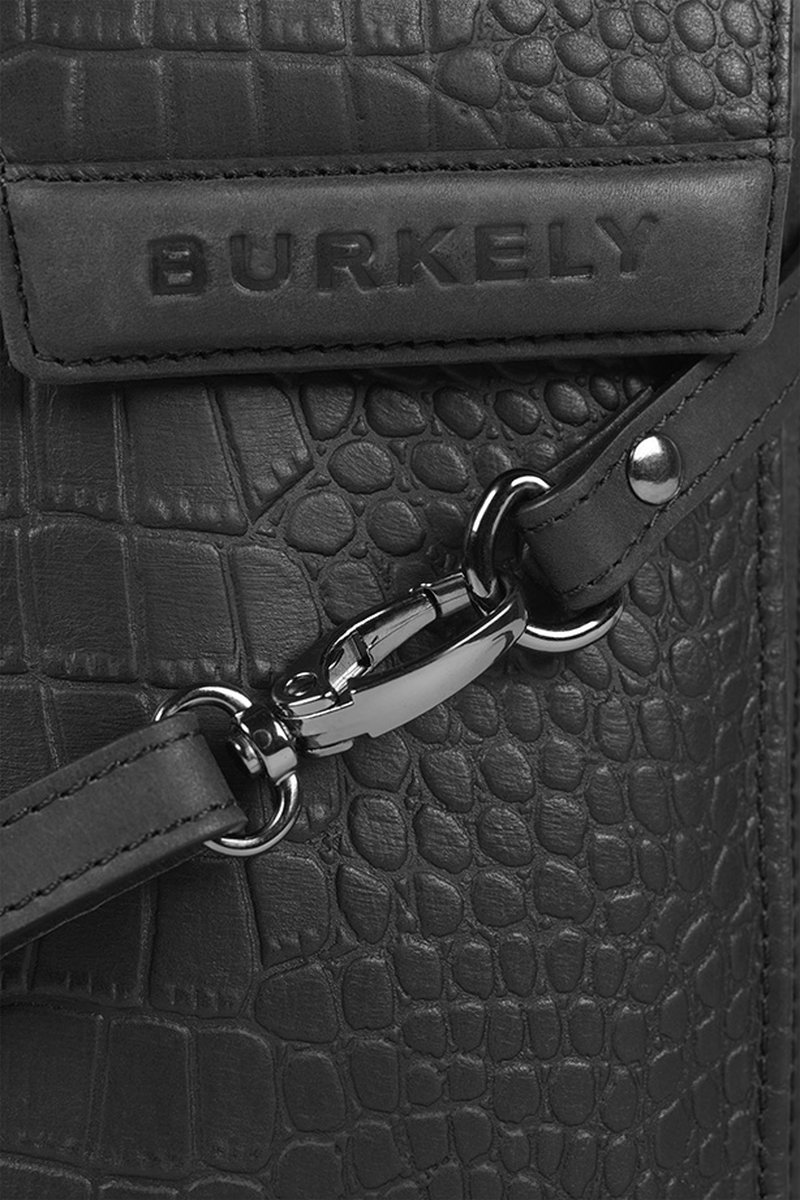 BURKELY Dames Phonebag Lynn - Zwart