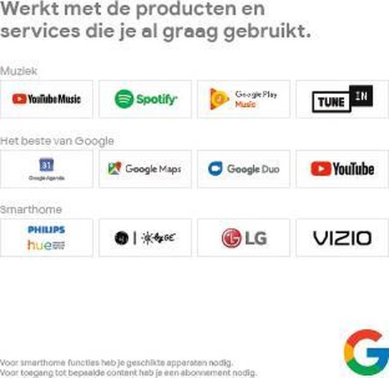 Google Nest Mini - Smart Speaker / Grijs / Italiaans