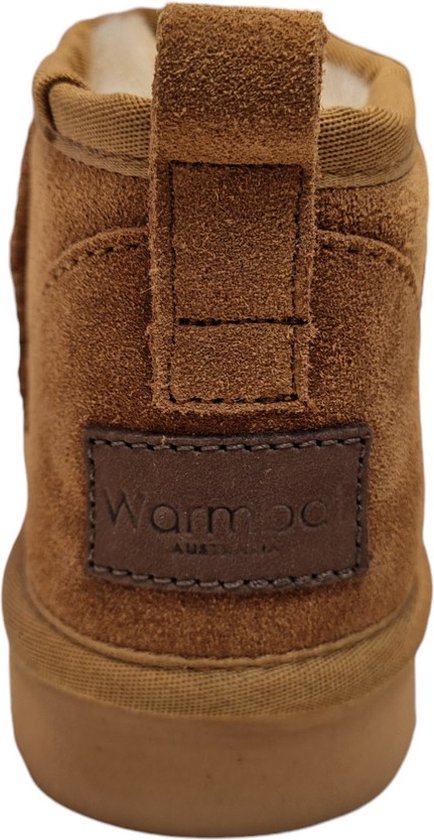 Warmbat - mt 42 - Durack Vrouwen Laarzen - Cognac