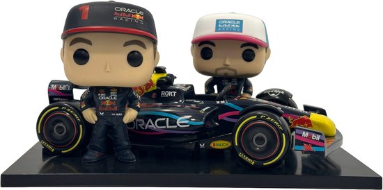 550x274 Pop Moment: Oracle Red Bull Racing Team - Max Verstappen & Sergio Perez Funko Pop #07