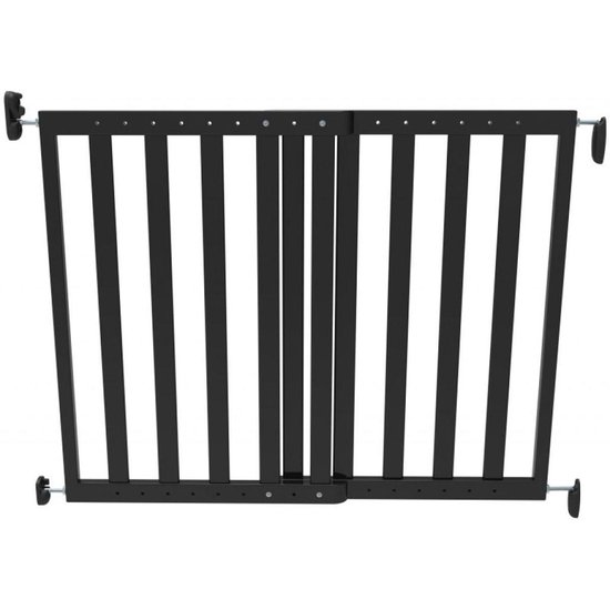 Noma Wall Fix Wood Traphekje - 64-100 cm - zwart