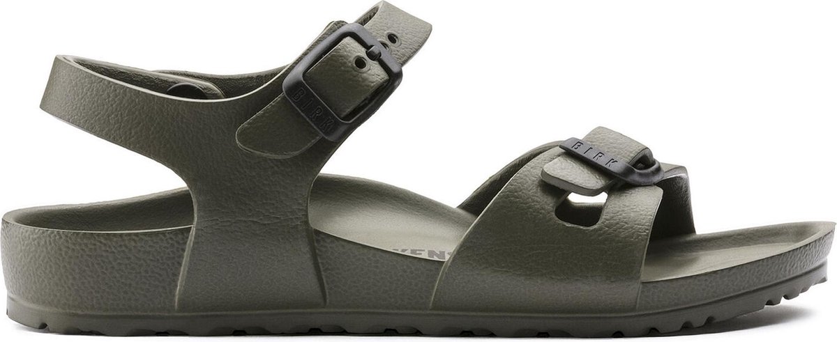 Birkenstock - Maat 32 - Rio EVA Sandalen Small fit - Khaki