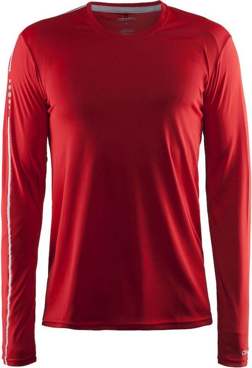 Craft - maat M - Mind LS Tee men Rood