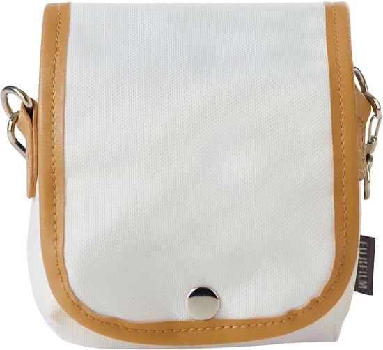 Fujifilm Instax Mini tas (wit) - Geschikt voor Instax Mini 8 &amp; 9 - met draagband
