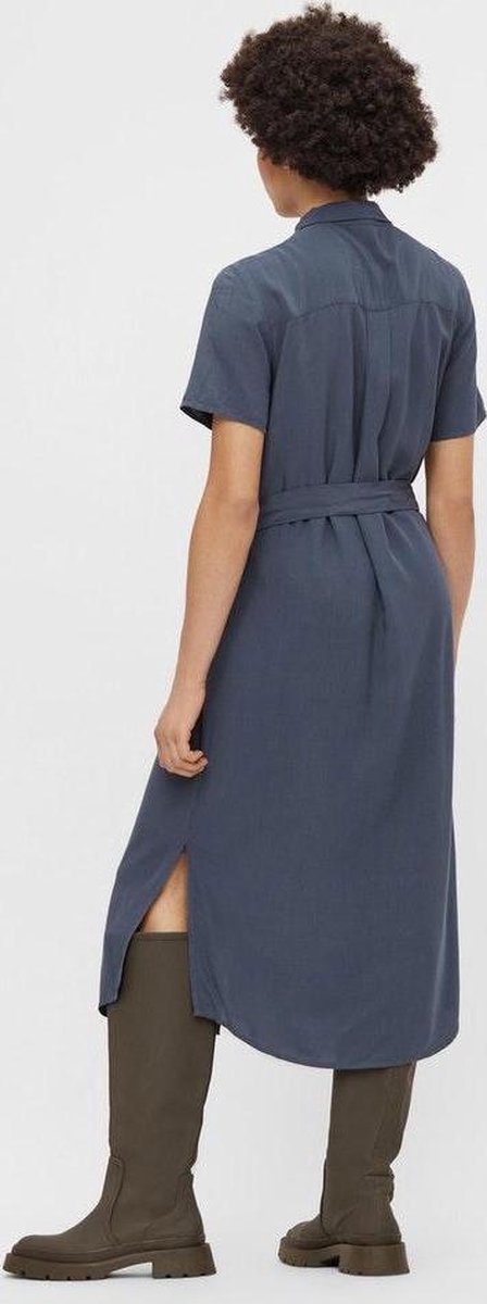 Pieces - Maat XL - PCCECILIE SS LONG DRESS - NOOS BC Ombre Blue