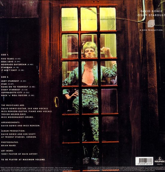 David Bowie - The Rise And Fall Of Ziggy Stardust And The Spiders From Mars (LP)