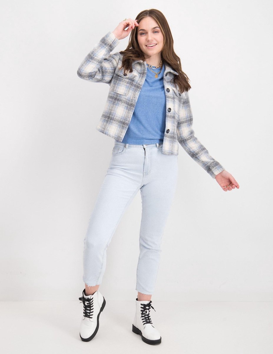 ONLY ONLEMILY LIFE HW ST R AK CROP AC700 NOOS Dames - Maat 28 X L32 - Jeans