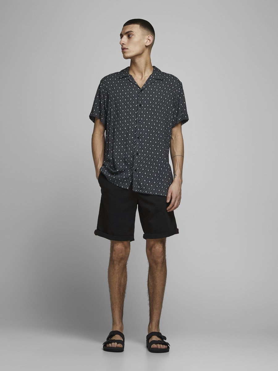 Jack & Jones  - maat L - Intelligence Bowie Broek Mannen - zwart