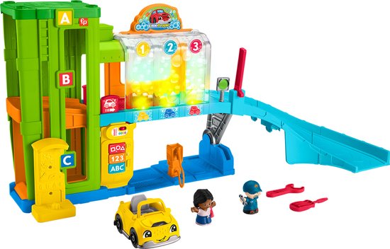 Fisher-Price Little People Light-Up Learning Garage - Speelgoedgarage