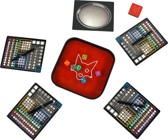 999 Games - Clever: Deluxe - Dobbelspel - Inclusief luxe dobbelbak, uitwisbare tableaus en meer extr