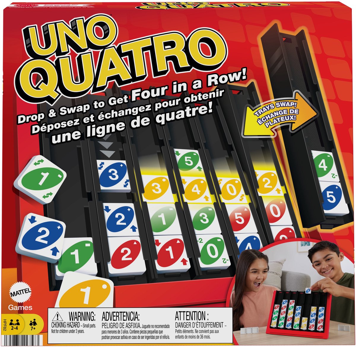 board game, UNO, four-in-a-row, tiles, family game