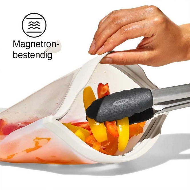 Vershoudzakje OXO Good Grips 'Stand-Up' 1,8 liter Transparant