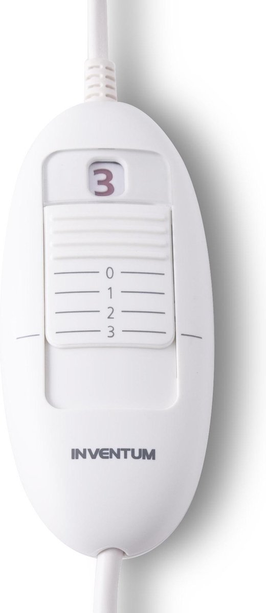 Inventum HN138i - Elektrische onderdeken - 150x80 cm - Wit