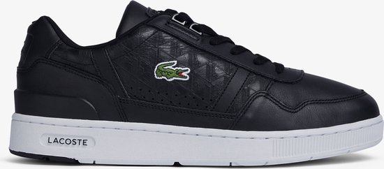 Lacoste  - maat 42- T-Clip Mannen Sneakers - Black/White