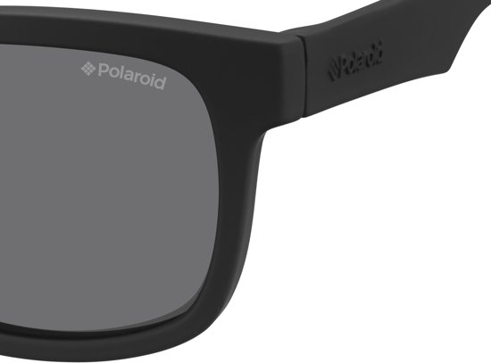 Polaroid Kids Rubber Black Gepolariseerde Zonnebril PLD8020.S.YYV.46Y2