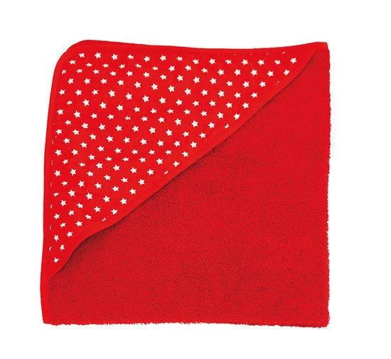 Cottonbaby - Badcape Sterretjes - Rood