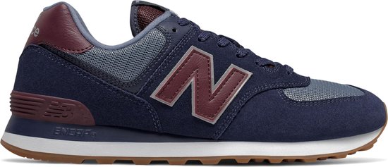 sneaker, sportshoe, navy, mesh, suede