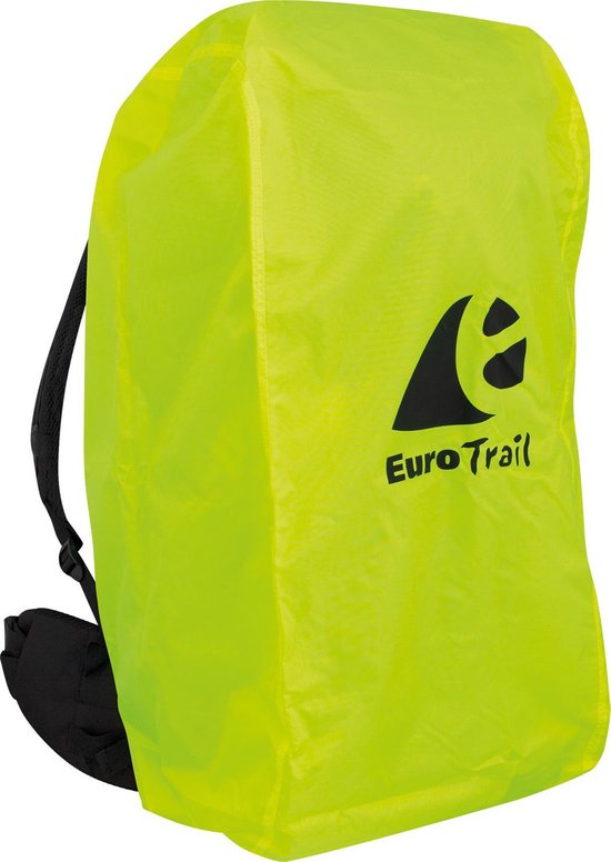 Eurotrail Regenhoes/flightbag voor backpack - L - 55-80 liter - Geel