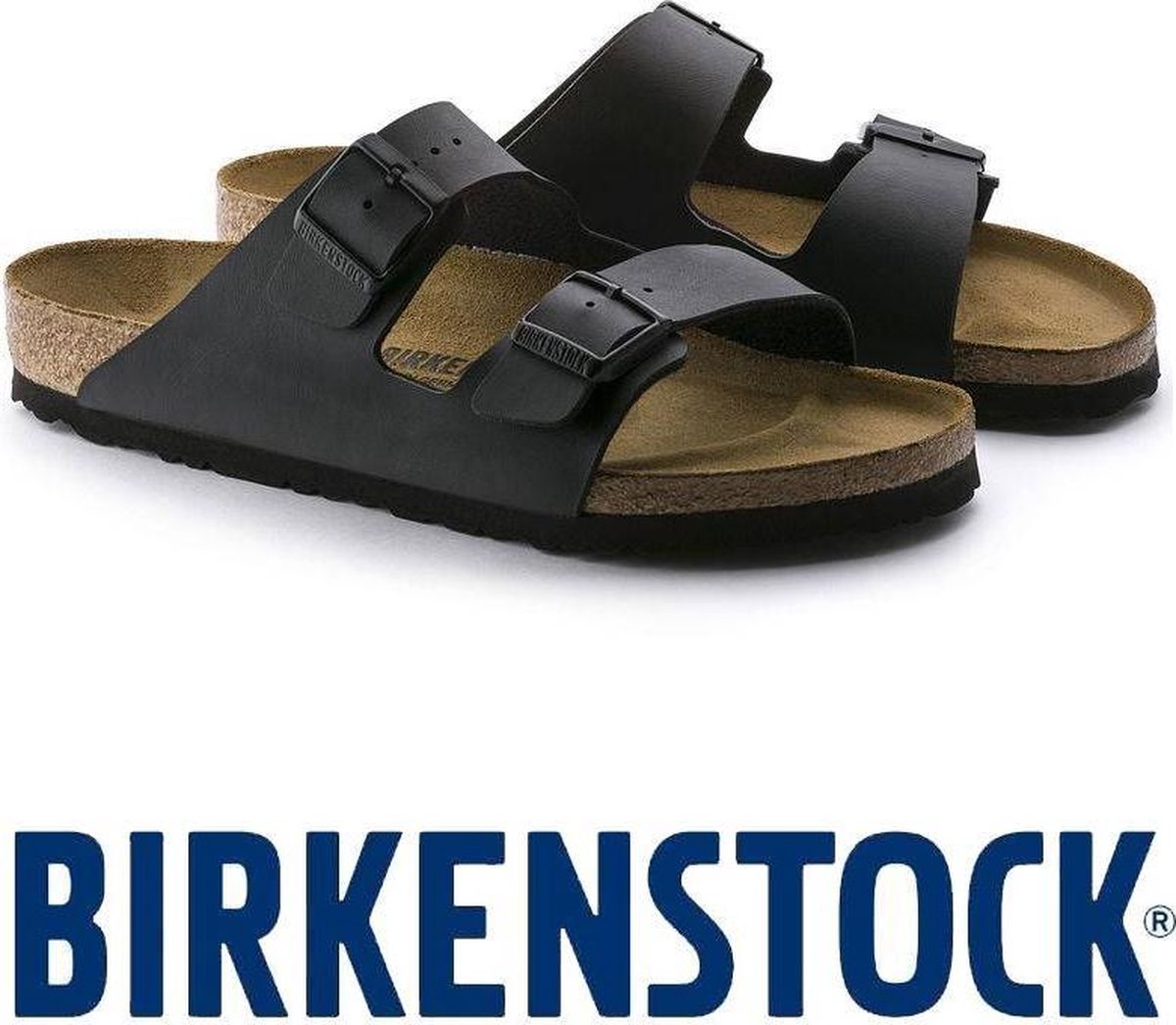Birkenstock Arizona BF Regular Slippers - 40 - Black