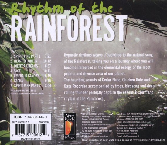 Phil Thornton Rhythm Of The Rainforest-CD