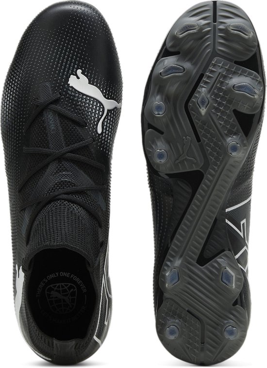 PUMA FUTURE 7 - maat 44 - MATCH FG/AG Heren Sportschoenen - Puma Black-Puma White