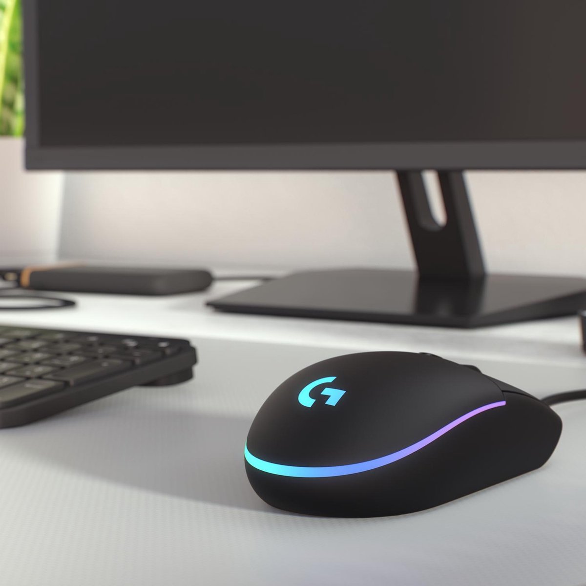 Logitech G203 LIGHTSYNC - Gaming Muis - Zwart