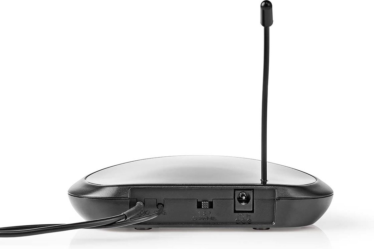 Nedis Draadloze TV-Koptelefoon - RF - On-Ear - Maximale batterijduur: 11 uur - 100 m - Digitale Audi