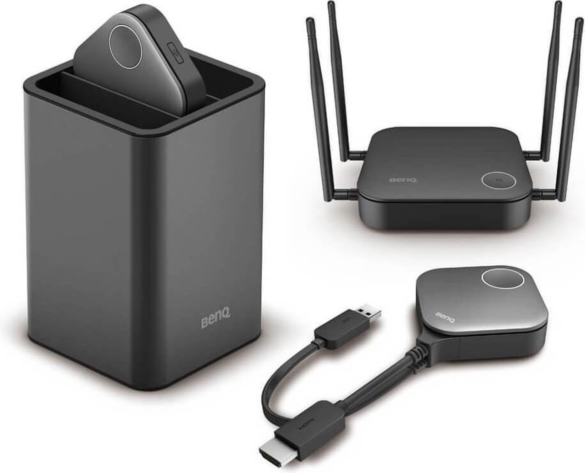 BenQ InstaShow WDC20 | Plug & Play draadloos presenteren | Draadloze Presentatiesysteem