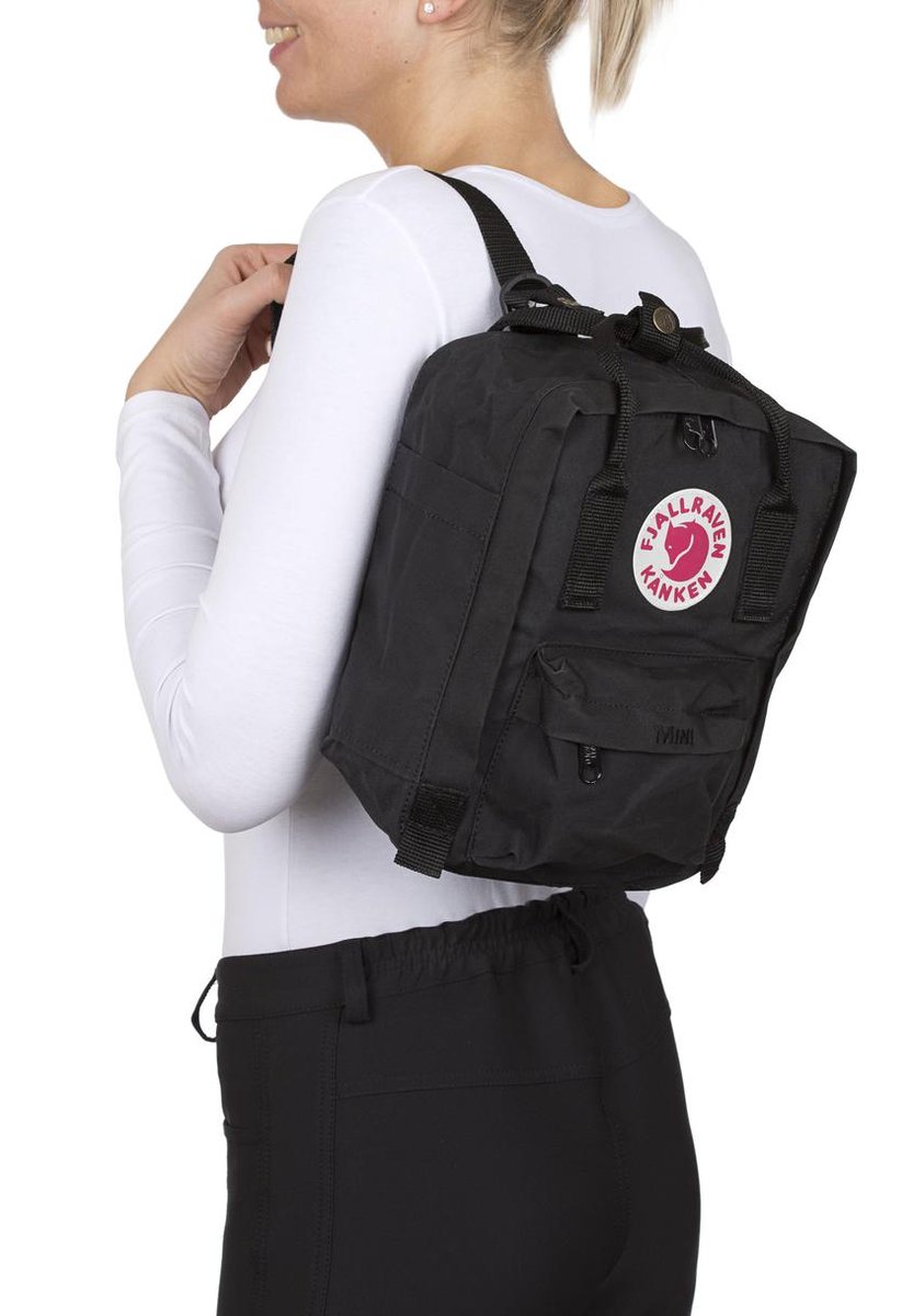Fjallraven Kanken Mini Rugzak 7 liter - Black