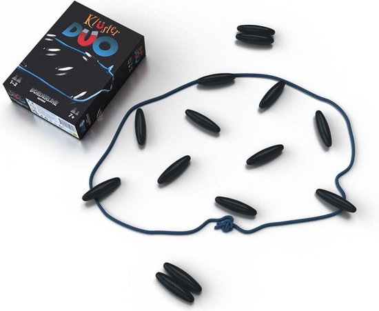 Kluster DUO - Gezelschapsspel - Magnetenspel - 1 tot 2 spelers - vanaf 7 jaar