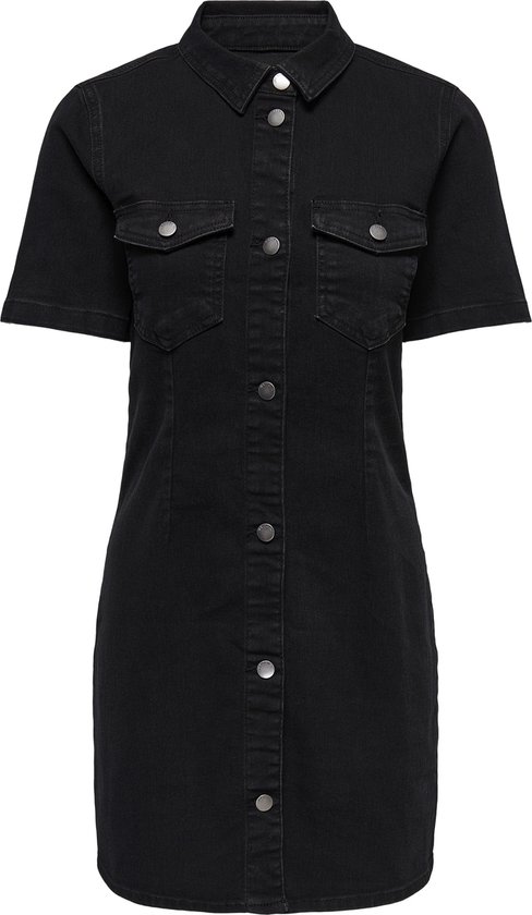 JdY - Maat M - JDYNEWSANNA SS DRESS MIX DNM Dames Jurk