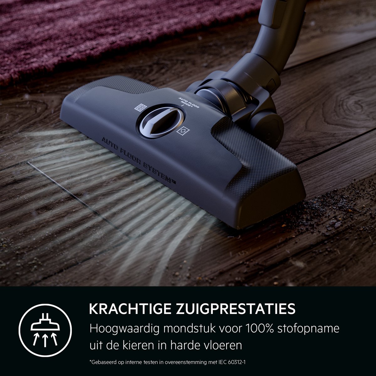 AEG AB61H6SW Allergy 6000 - Stofzuiger met zak - Parketborstel - Dierenhaar - Hepa filtratie - Mini turboborstel - Parketzuigmond - Vacuum cleaner - Alle vloetypen - Wit - 650 watt - Lang snoer 12m bereik - Compact design - 5 extra accessoires