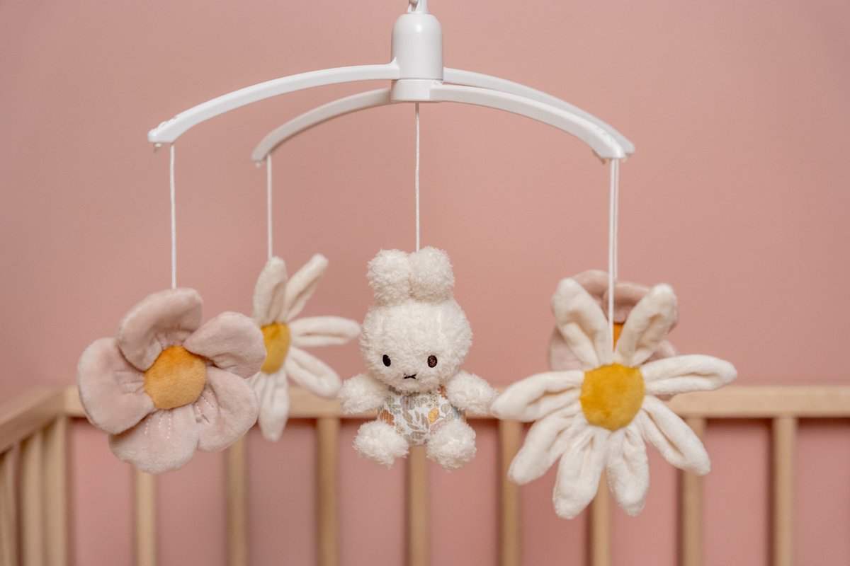 Nijntje x Little Dutch Vintage Muziekmobiel - Little Flowers