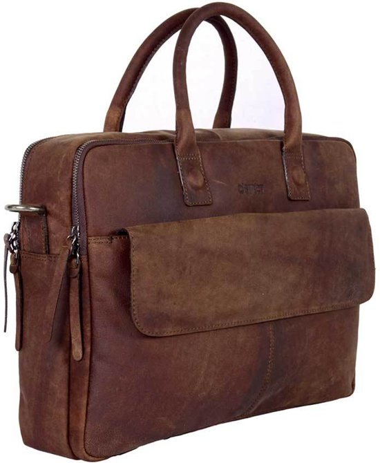 DSTRCT Wall Street Laptoptas - 17 inch – Bruin