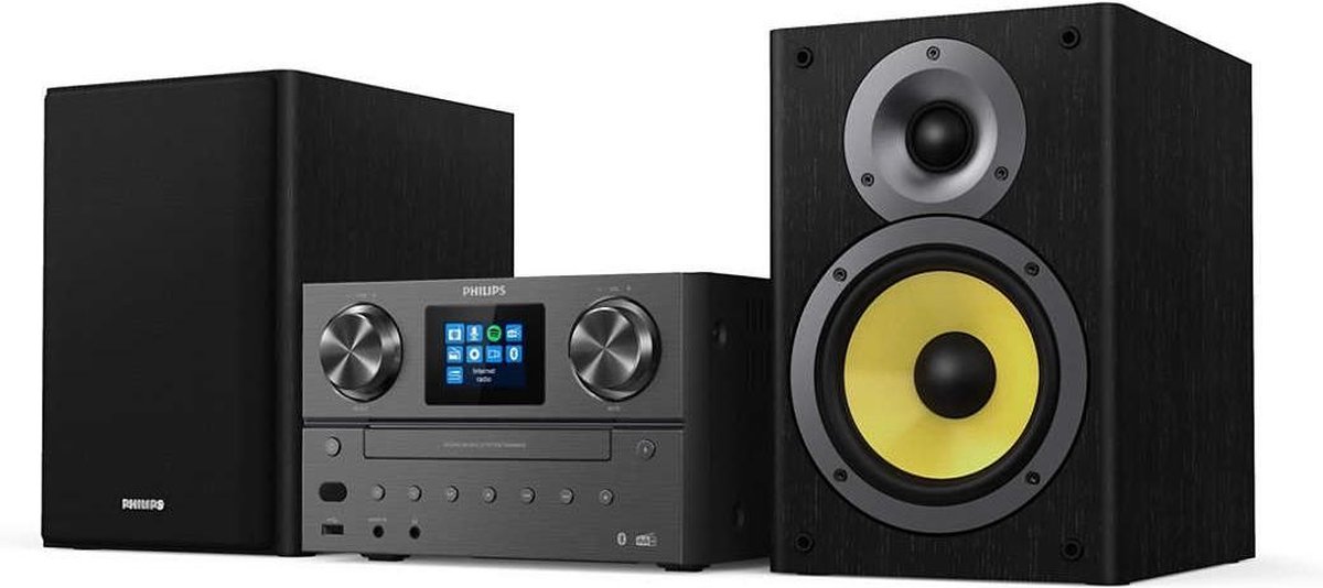 Philips TAM8905 - Micromuzieksysteem - Zwart