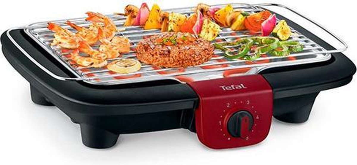 Tefal EasyGrill Elektrische Tafelbarbecue - 35x42 cm - 2300W