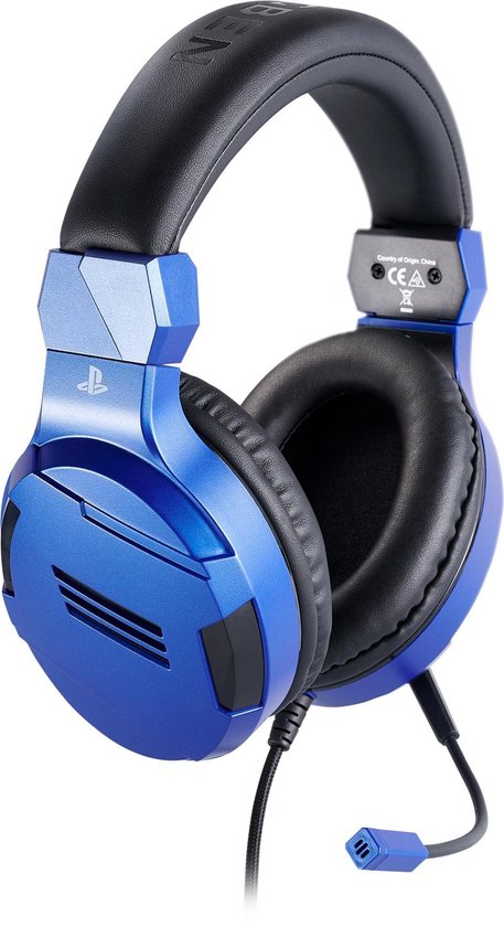 Official Licensed Playstation Stereo Gaming Headset V3 - PS4 & PS5 - Blauw