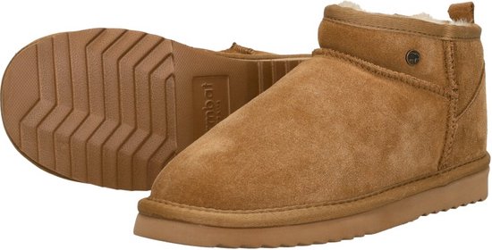 Warmbat - mt 42 - Durack Vrouwen Laarzen - Cognac