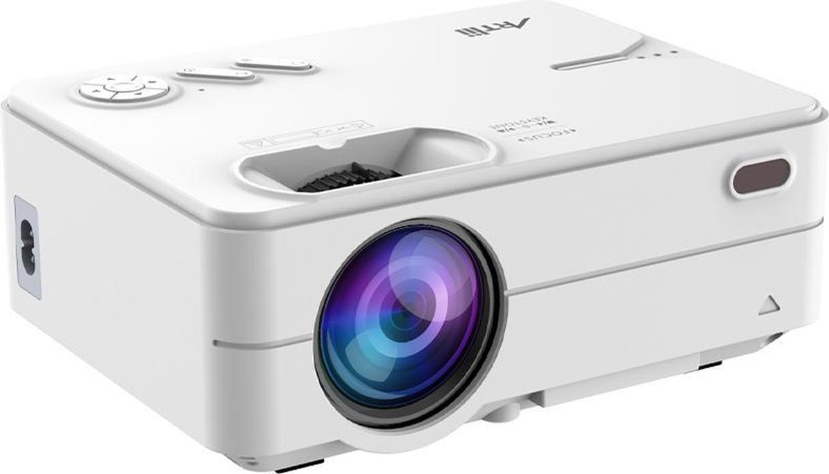 Artlii Enjoy 2 Digital Multimedia Mini Projector - WiFi Bluetooth - Wit