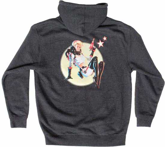 Fallout 4 Nuka Cola PinUp Hoodie XL Licht Grijs