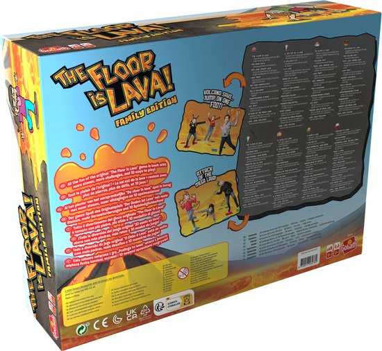 Goliath The Floor is Lava Family Edition - Actiespel - Geschikt voor de hele familie