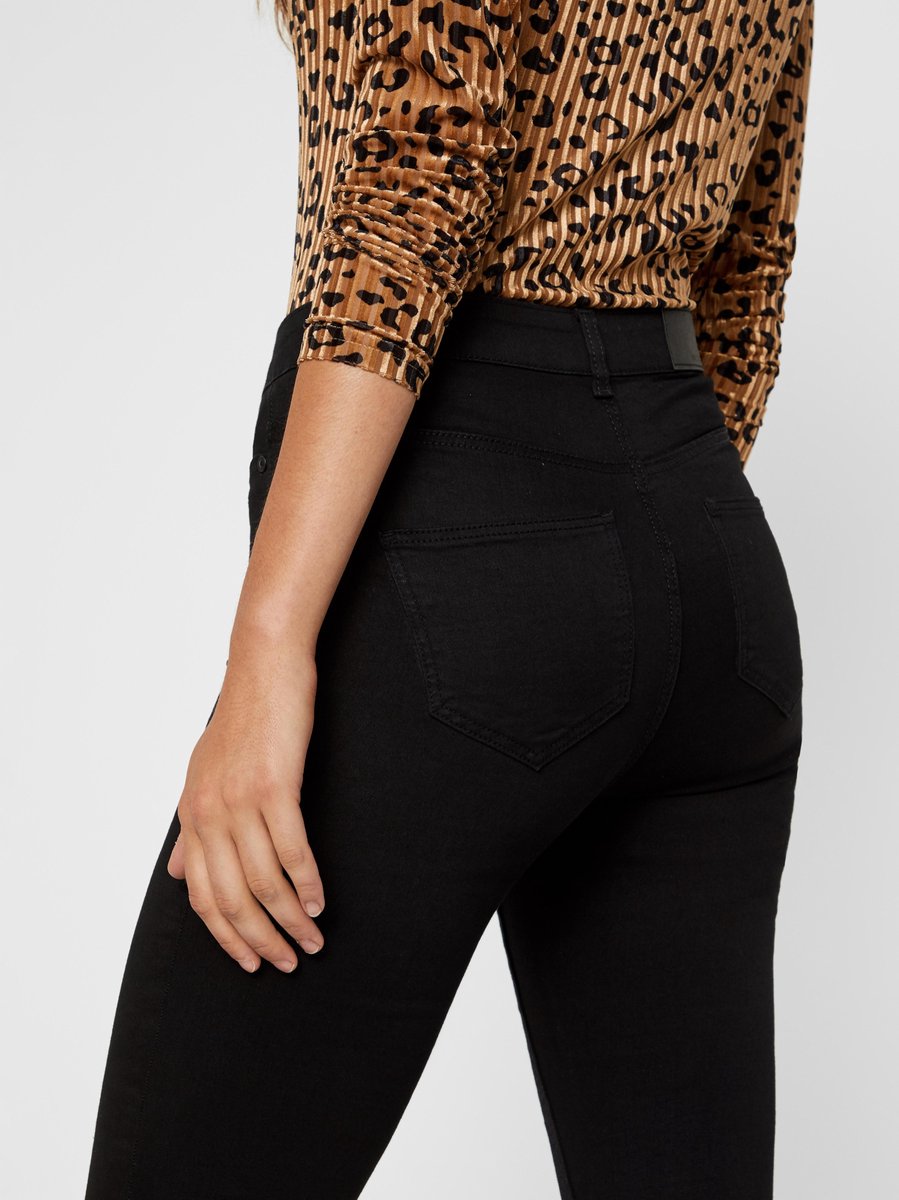 Noisy may NMCALLIE HW SKINNY JEANS VI023BL NOOS - Maat 25 - Dames Jeans