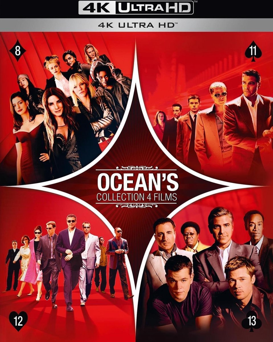 4K, Ultra HD, Ocean's Collection, Films, Collage