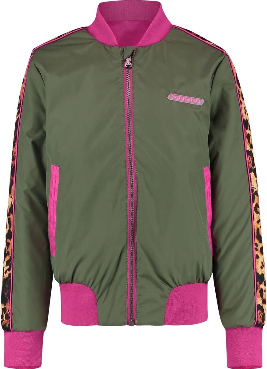 Vingino - Maat 104 Torline Kinder Meisjes Zomerjas  - Polyamide - Polyester - Rits - Normaal - Vrouw