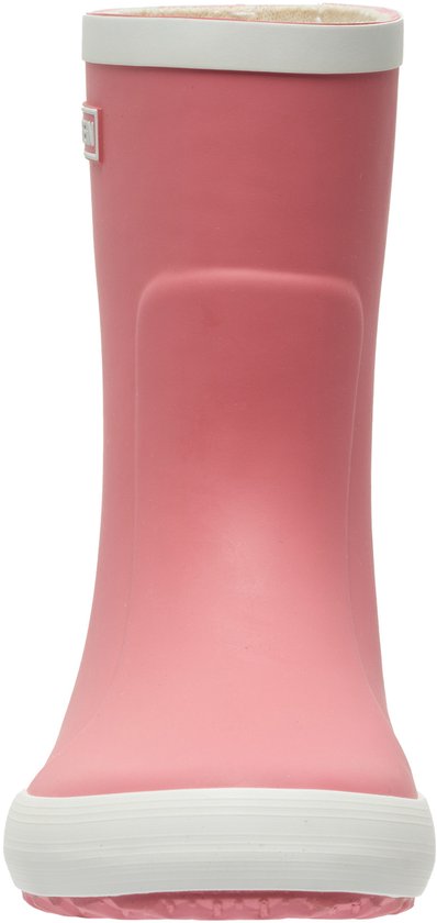 rubberboot, pink, rainboot, mid-calf, grove sole